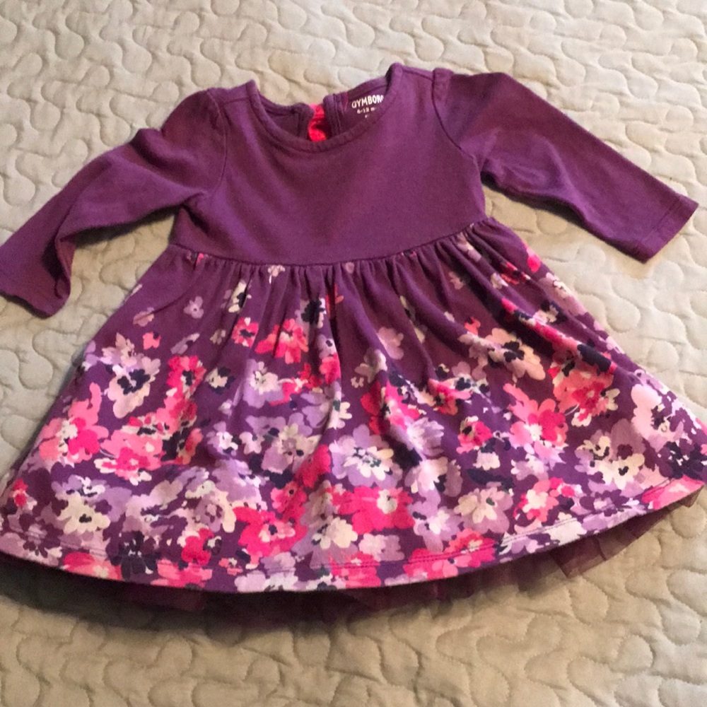 6-12 Month Gymboree Adorable Purple Dress